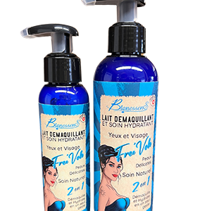 Lait démaquillant et Hydratant - Free'vole